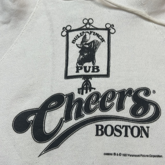 Vintage Cheers Hoodie Men's Large 1987! - Picture 2 of 4